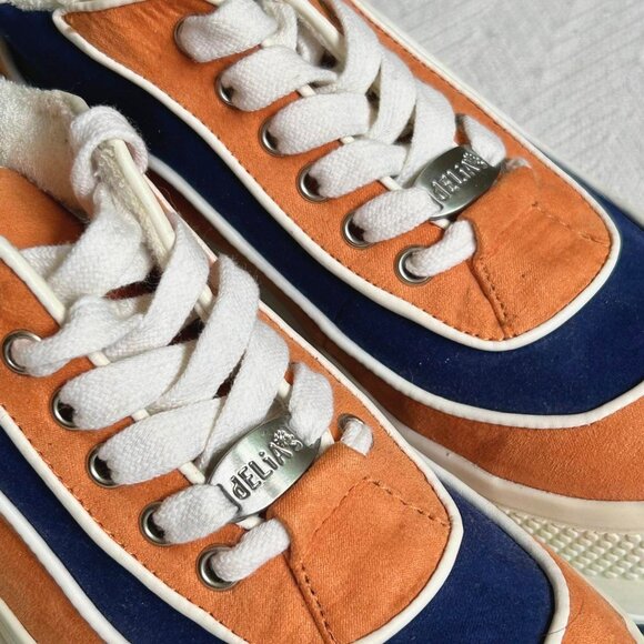 Yellow + Blue Delia’s Platform Sneakers - Picture 3 of 6